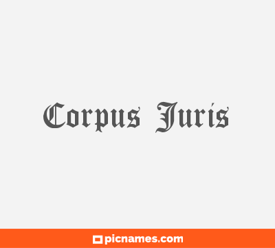 Corpus Juris